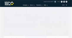 Desktop Screenshot of industrysuperaustralia.com